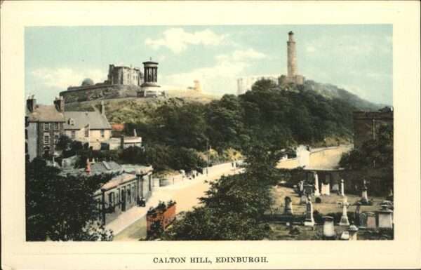 Edinburgh Scotland Calton Hill