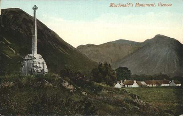 Glencoe macdonald`s Monument