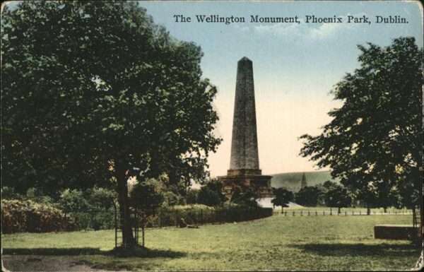 Dublin Ireland The Wellington Monument Phoenix Park