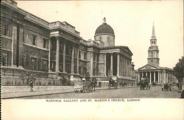London National Gallery St. Martins Church