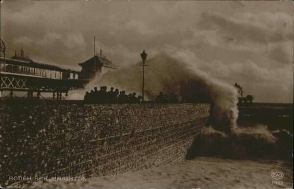 Brighton East Sussex Rough Sea