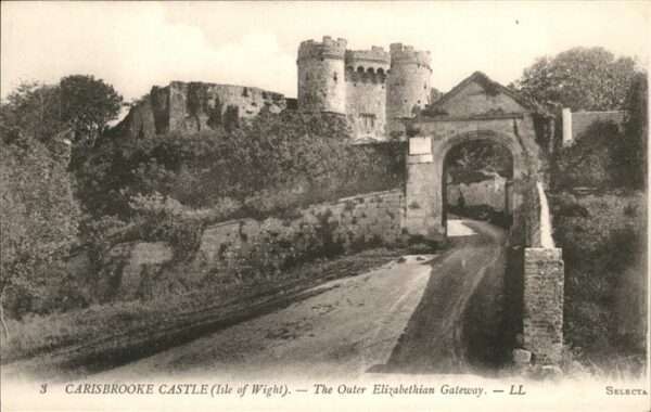 Carisbrooke Isle of Wight The Outer Elizabethian Gateway