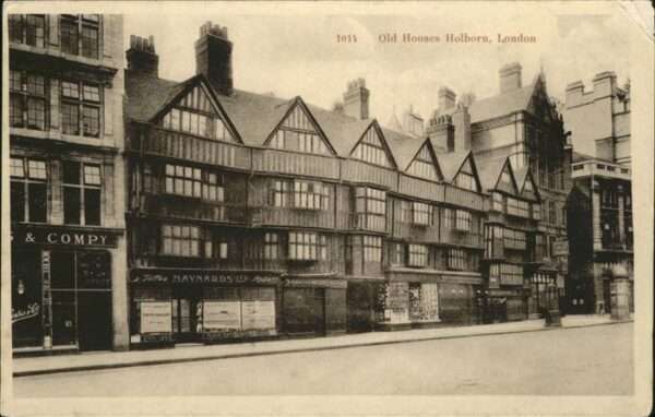London Old Houses Holborn