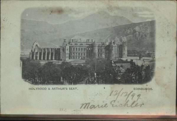 Edinburgh Scotland Holyrood Arthur's Seat