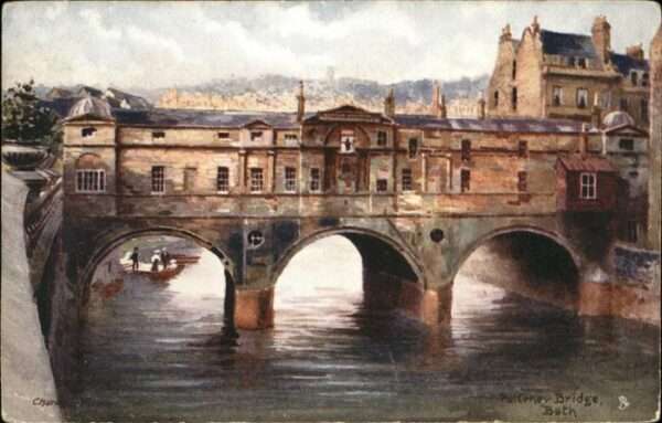 Bath & North East Somerset Bridge Künstler Charles Flower