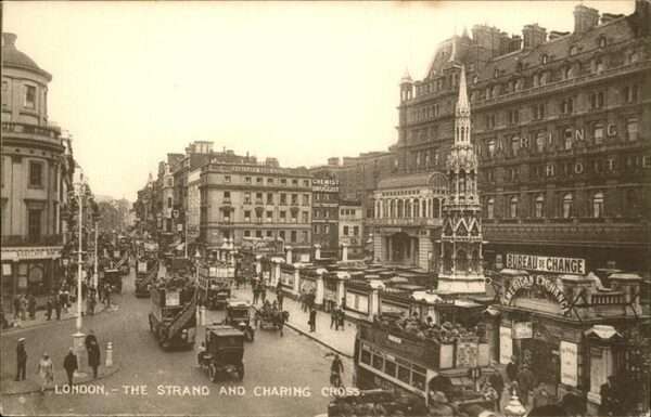 London Strand and Charing Cross Kutsche