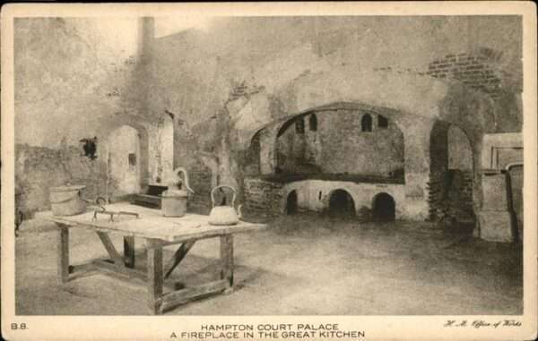 Hampton Court Palace Fireplace Great Kitchen