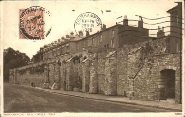 Southampton Old Castle Wall