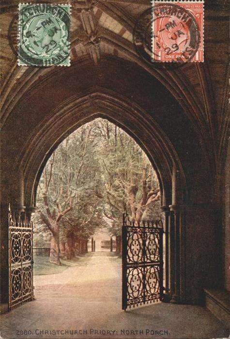 Christchurch Dorset North Porch