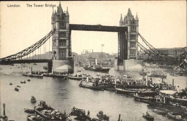 London Tower Bridge Schiffe