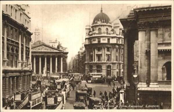 London Mansion House Royal Exchange