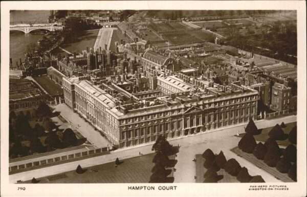 Hampton Court Fliegeraufnahme