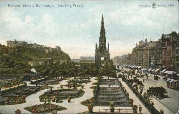 Edinburgh Scotland Princes Street