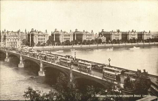 London St Thomas Hospital Westminster Bridge B