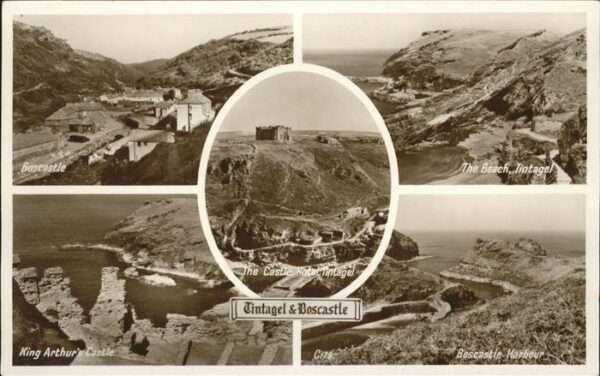 Tintagel King Arthur Castle Boscastle Harbour Be