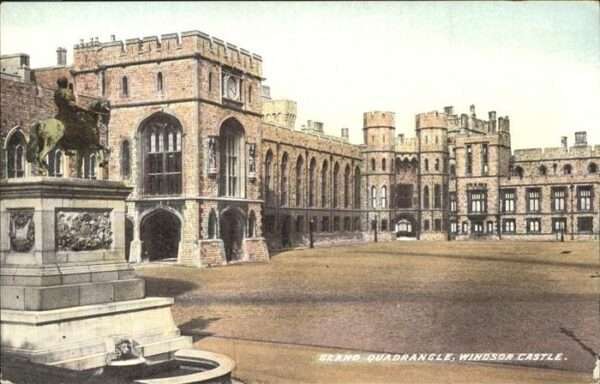 Windsor Berkshire Castle Grand Quadrangle