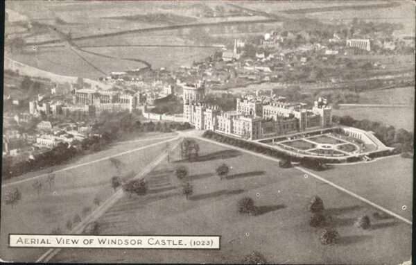 Windsor Berkshire Fliegeraufnahme Castle