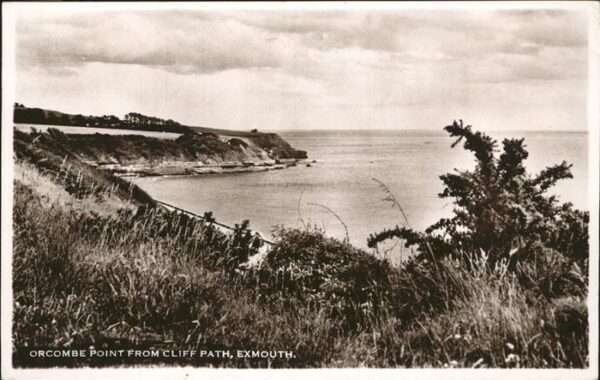 Exmouth Brixington Orcombe Piont From Cliff Path