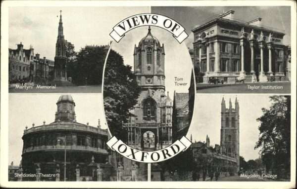 Oxford Oxfordshire Tayler Institution Magdalen College Tom