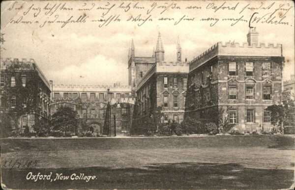 Oxford Oxfordshire New College