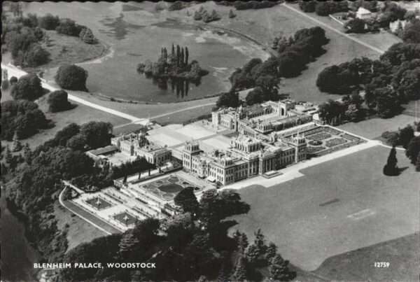Woodstock & Bladon Blenheim Palace Fliegeraufnahme