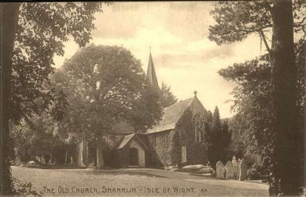 Isle of Wight UK Old Church Shanklin