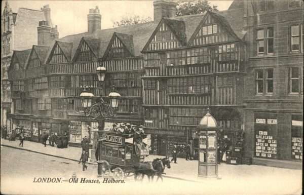 London Old Houses Holborn