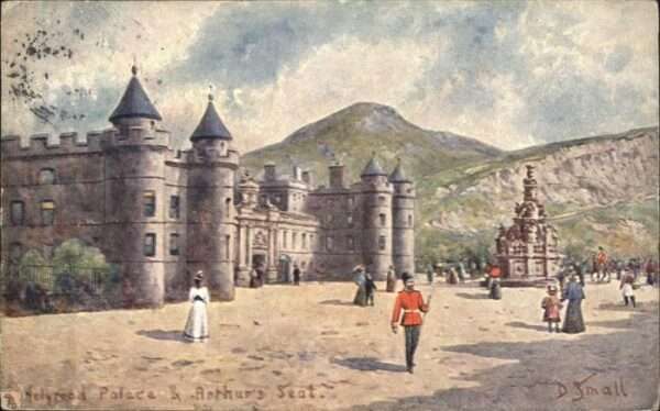 Holyrood Edinburgh Palace Arthurs Seat
