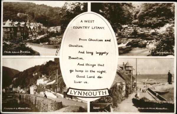 Lynmouth Harbour Mars Hill Watersmeet