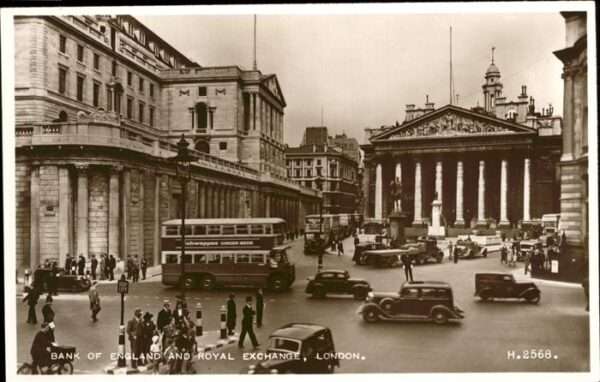 London Bank of England Royal Exchange