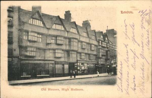 London Old Houses High Holborn