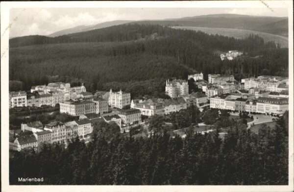 Marienbad Tschechien Boehmen Panorama Böhmen