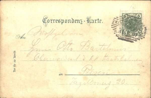 Marienbad Tschechien Boehmen Ferdinandstrasse Böhmen – Bild 2