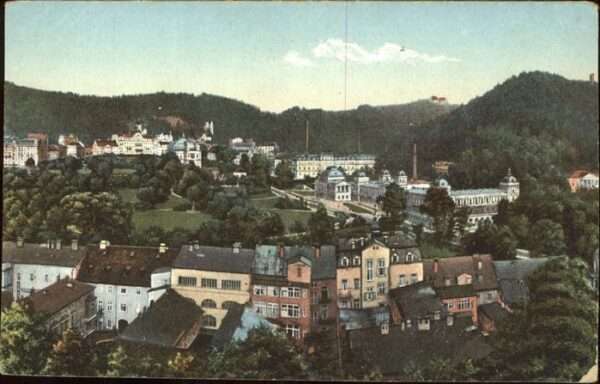 Marienbad Tschechien Boehmen Teilansicht Böhmen