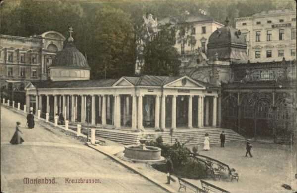 Marienbad Tschechien Boehmen Kreuzbrunnen Böhmen