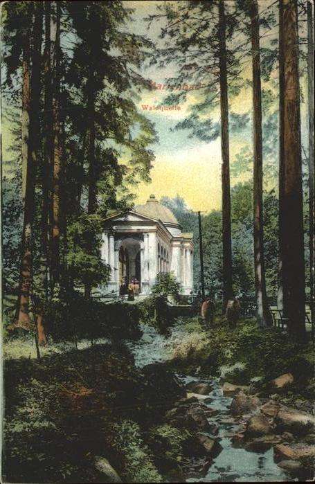 Marienbad Tschechien Boehmen Waldquelle Böhmen