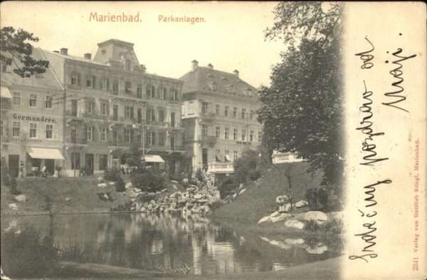 Marienbad Tschechien Boehmen Parkanlagen Böhmen