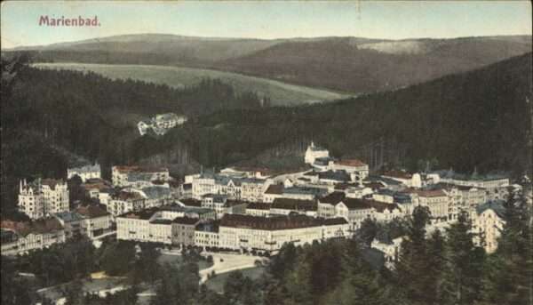 Marienbad Tschechien Boehmen Panorama Böhmen
