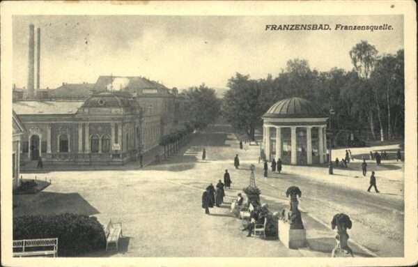 Franzensbad Franzensquelle Böhmen