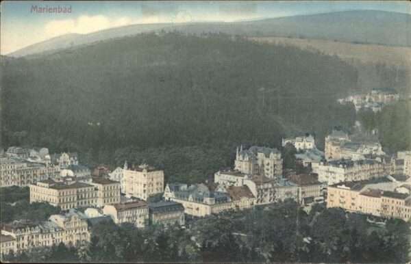 Marienbad Tschechien Boehmen Panorama Böhmen