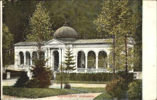 Marienbad Tschechien Boehmen Waldquelle Böhmen