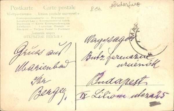 Marienbad Tschechien Boehmen Waldquelle Böhmen – Bild 2