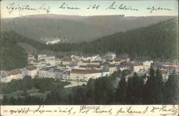 Marienbad Tschechien Boehmen Panorama Böhmen