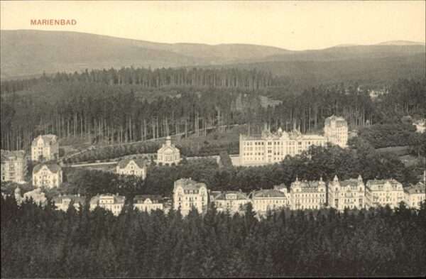 Marienbad Tschechien Boehmen Panorama Böhmen