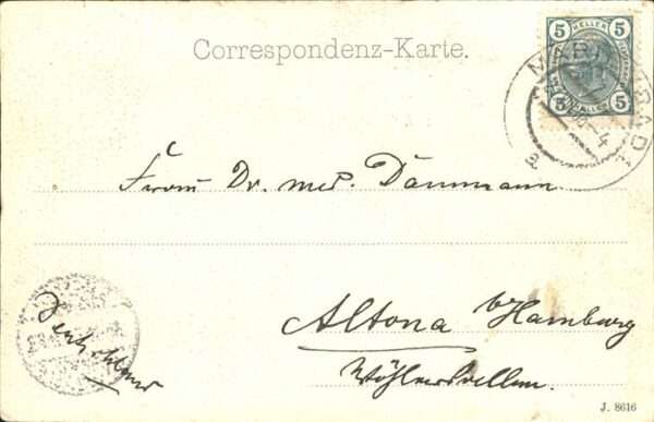Marienbad Tschechien Boehmen Stefanstrasse Hotel Klinger Böhmen – Bild 2