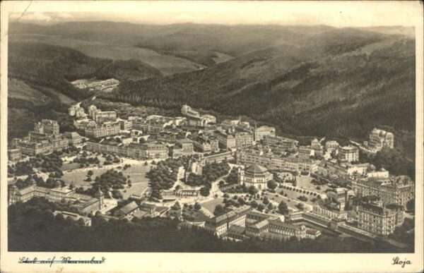 Marienbad Tschechien Boehmen Panorama Böhmen