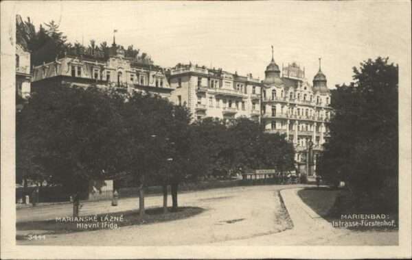 Marienbad Tschechien Boehmen Hauptstrasse Fürstenhof Böhmen