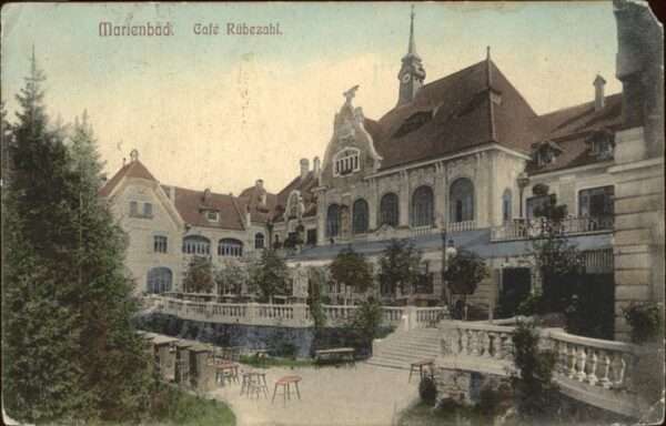 Marienbad Tschechien Boehmen Cafe Rübezahl Böhmen