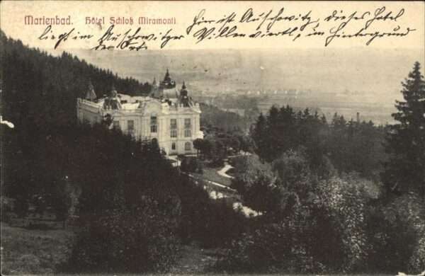 Marienbad Tschechien Boehmen Hotel Schloss Miramonte Böhmen