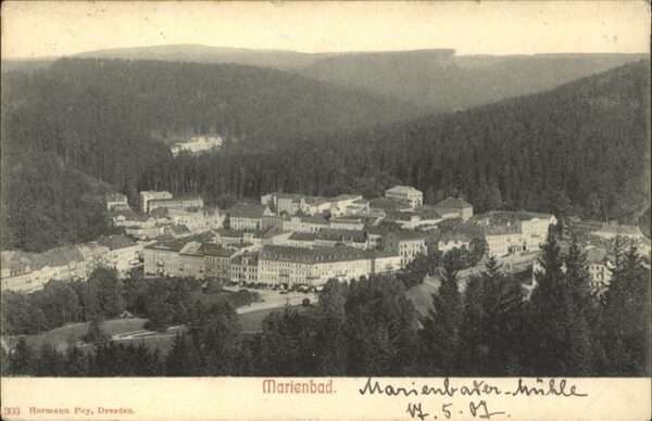 Marienbad Tschechien Boehmen Panorama Böhmen